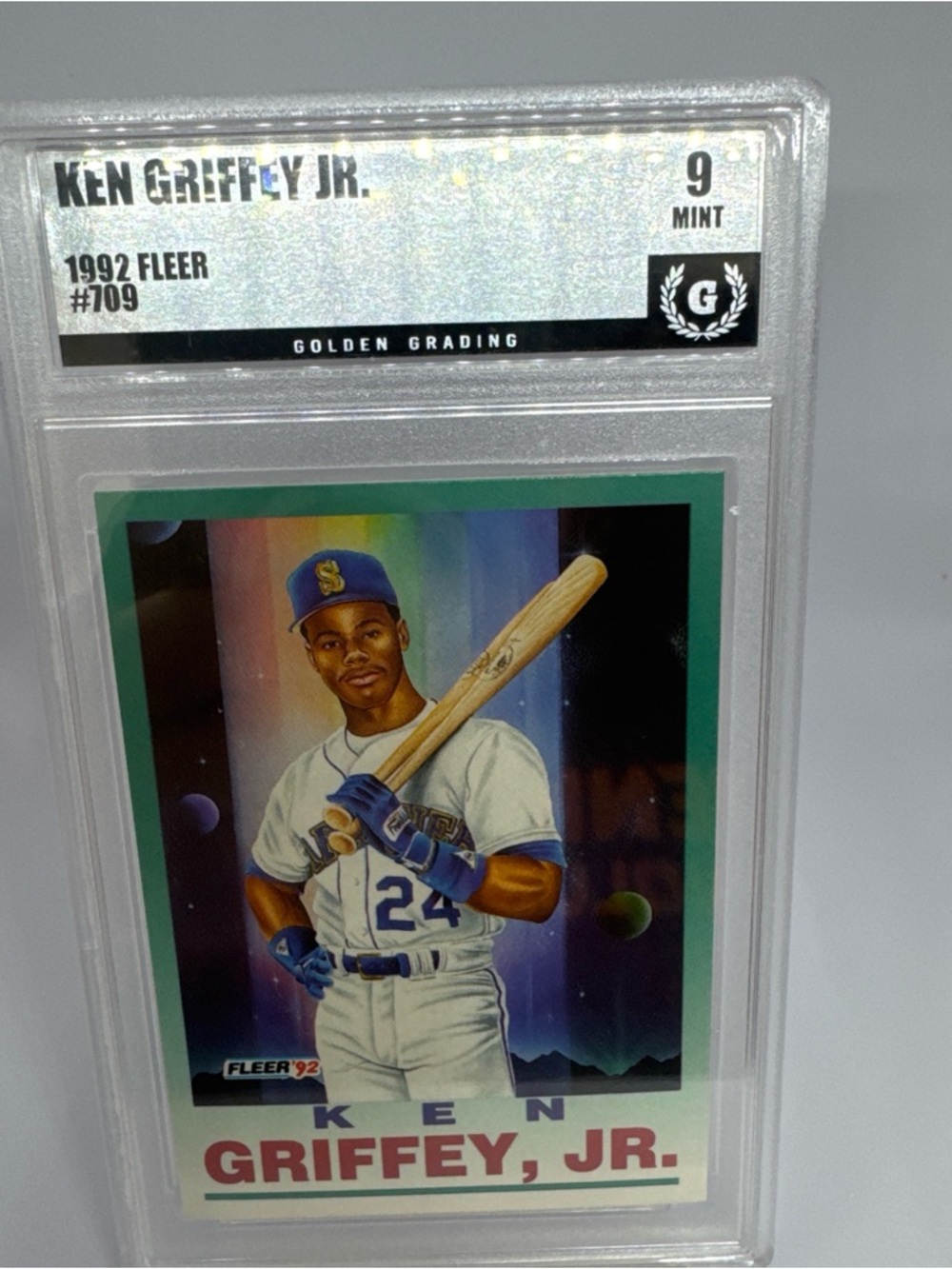 Fleer 1992 Ken Griffey Jr. Trading Card - Green